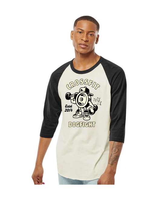 DogFight Fitness Baseball Tee