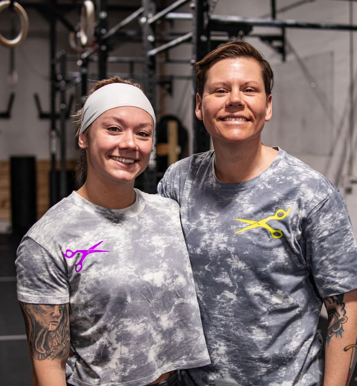 Unisex Tie-Die Tee - Grey