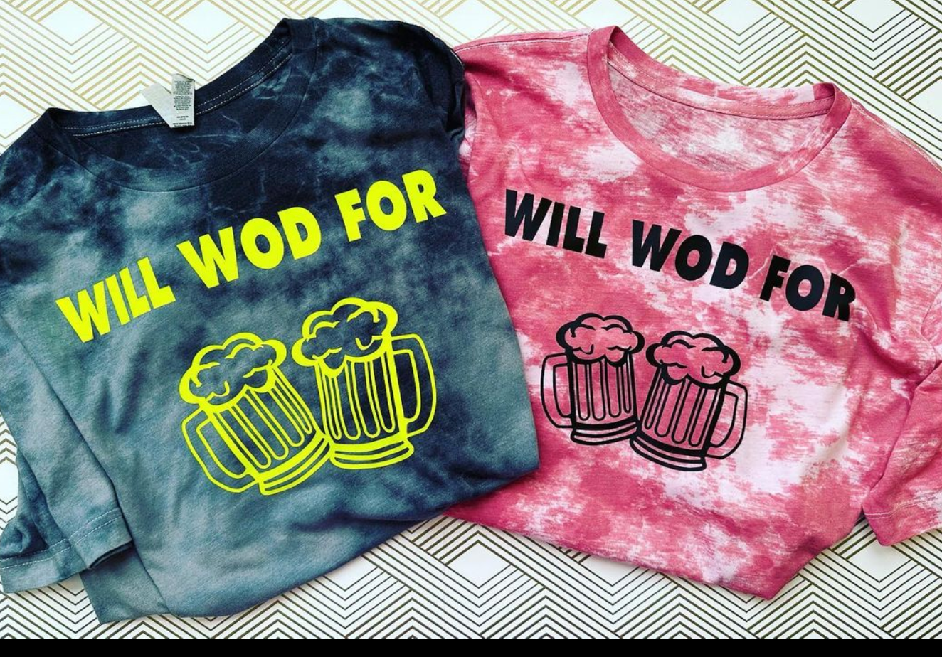 Unisex Tie-Die Tee - Red