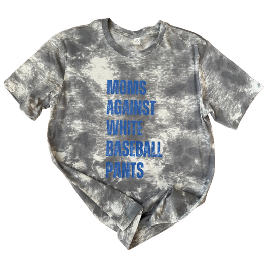 Moms Against White Baseball Pants
