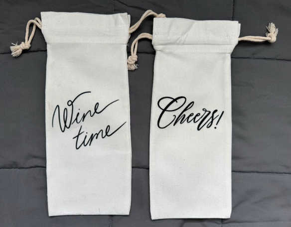 Canvas Wine Bag