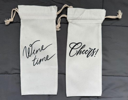 Canvas Wine Bag