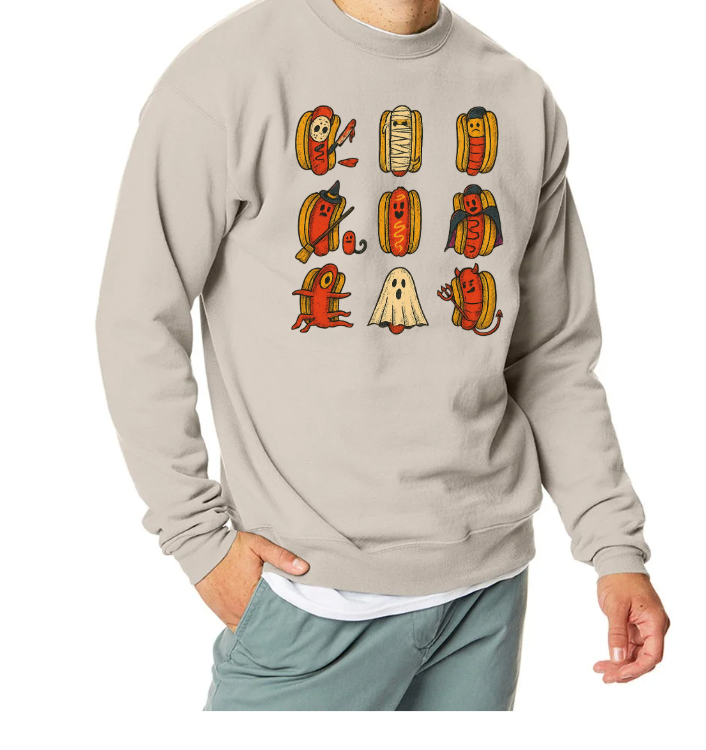Distressed Hotdog Horror