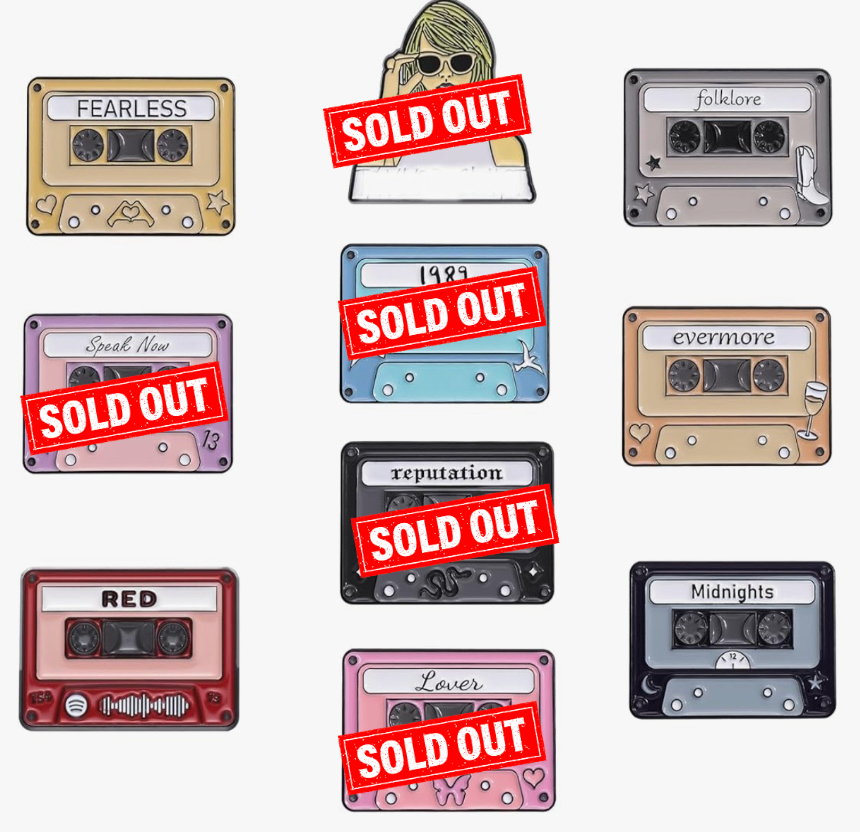 Taylor Swift Pins