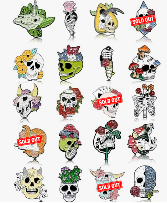 Skull Pins