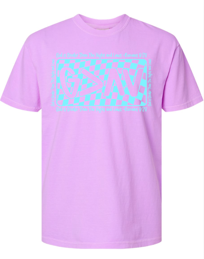 Faith Over Everything Tee – “God is Greater”