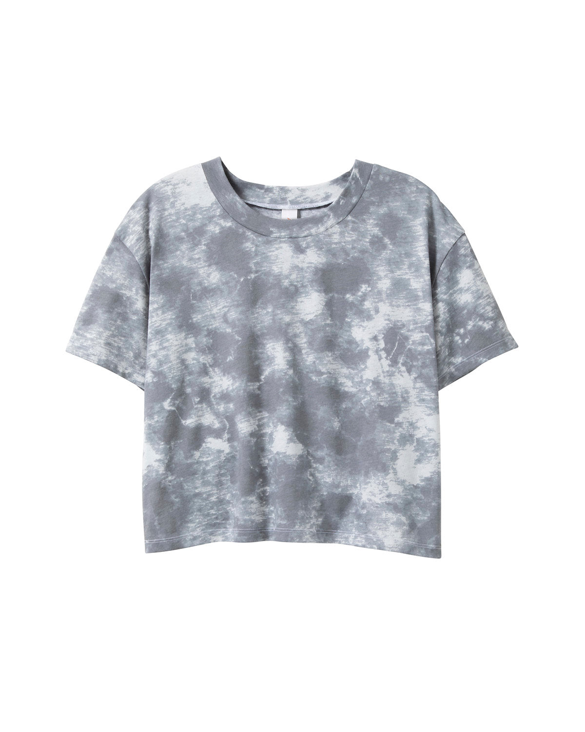 Ladies Tie-Die Cropped Tee