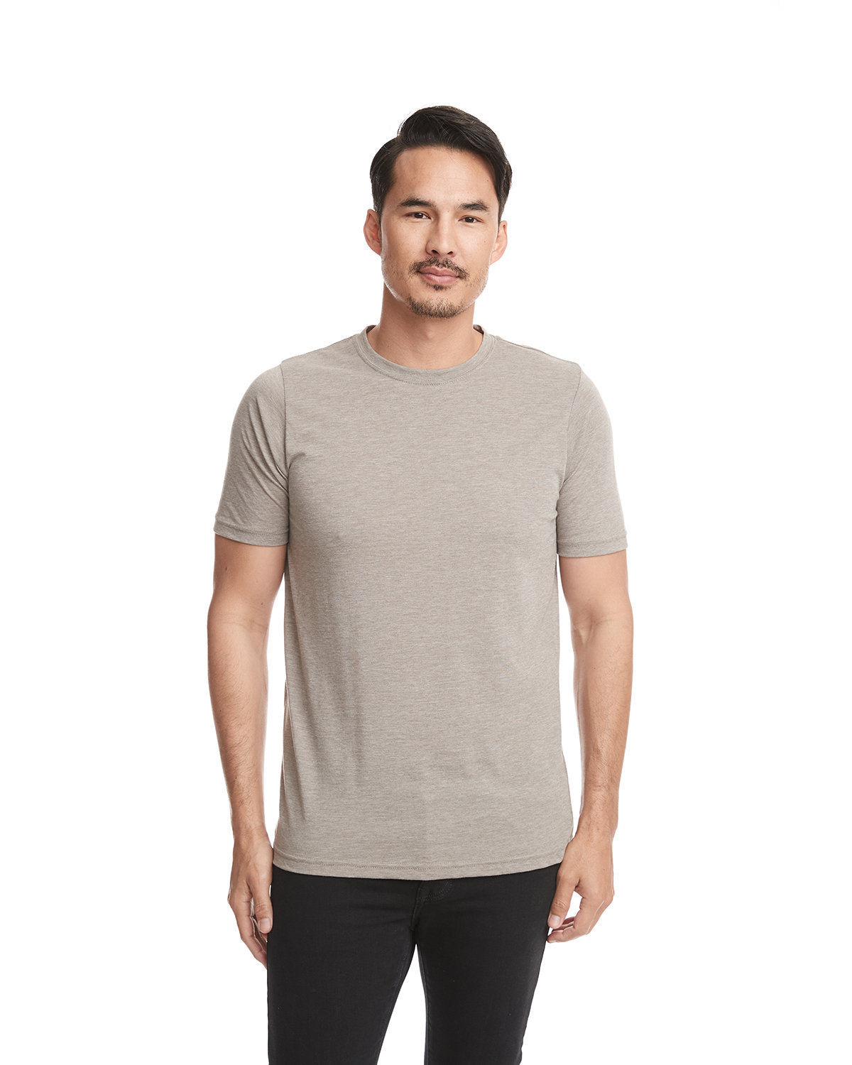 Unisex Poly/Cotton Crewneck T-Shirt - SAND