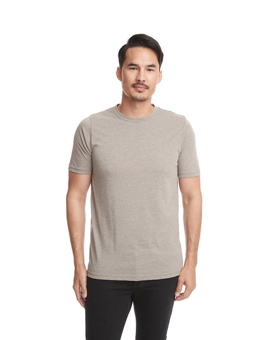 Unisex Poly/Cotton Crewneck T-Shirt - SAND