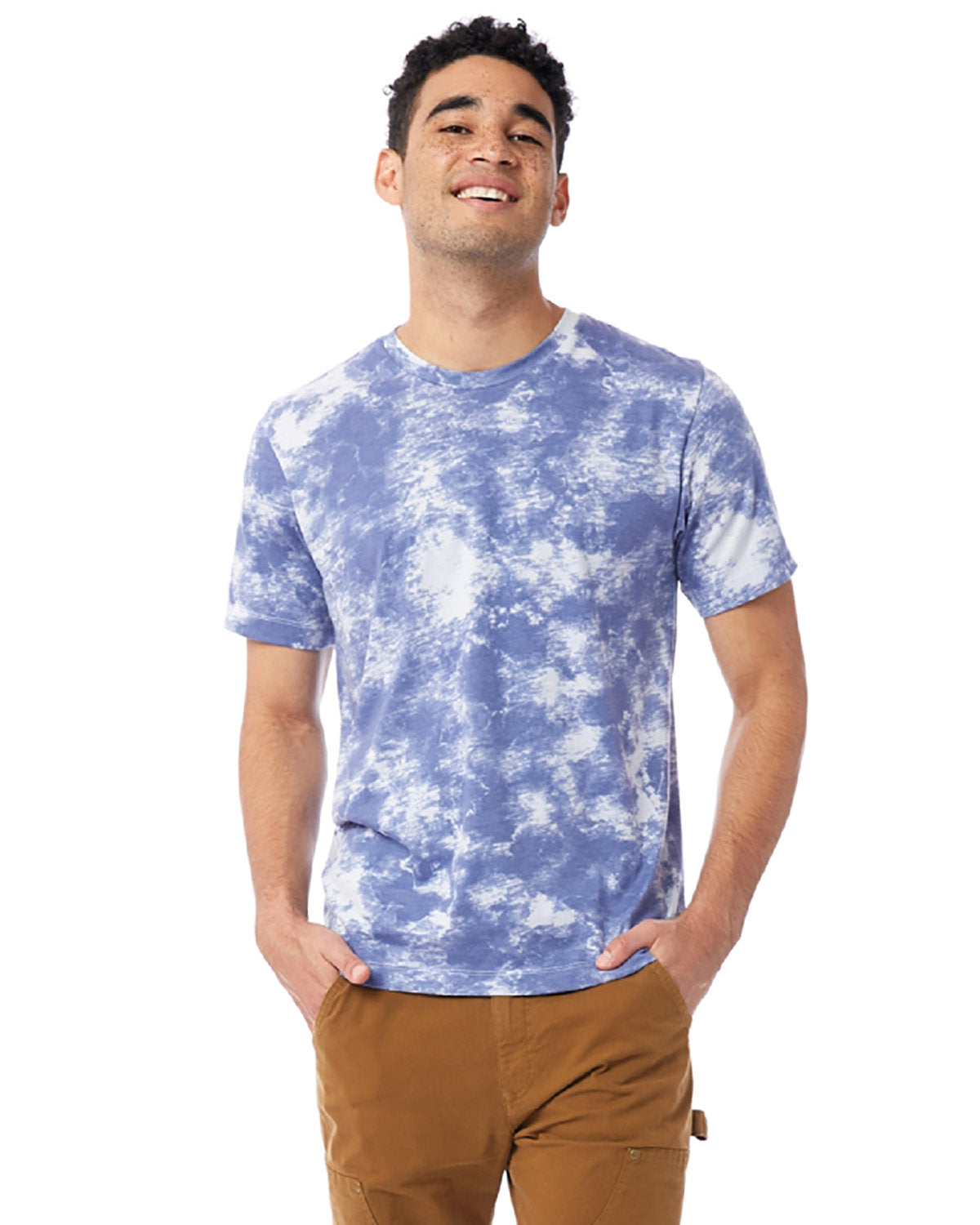 Unisex Tie-Die Tee- Blue