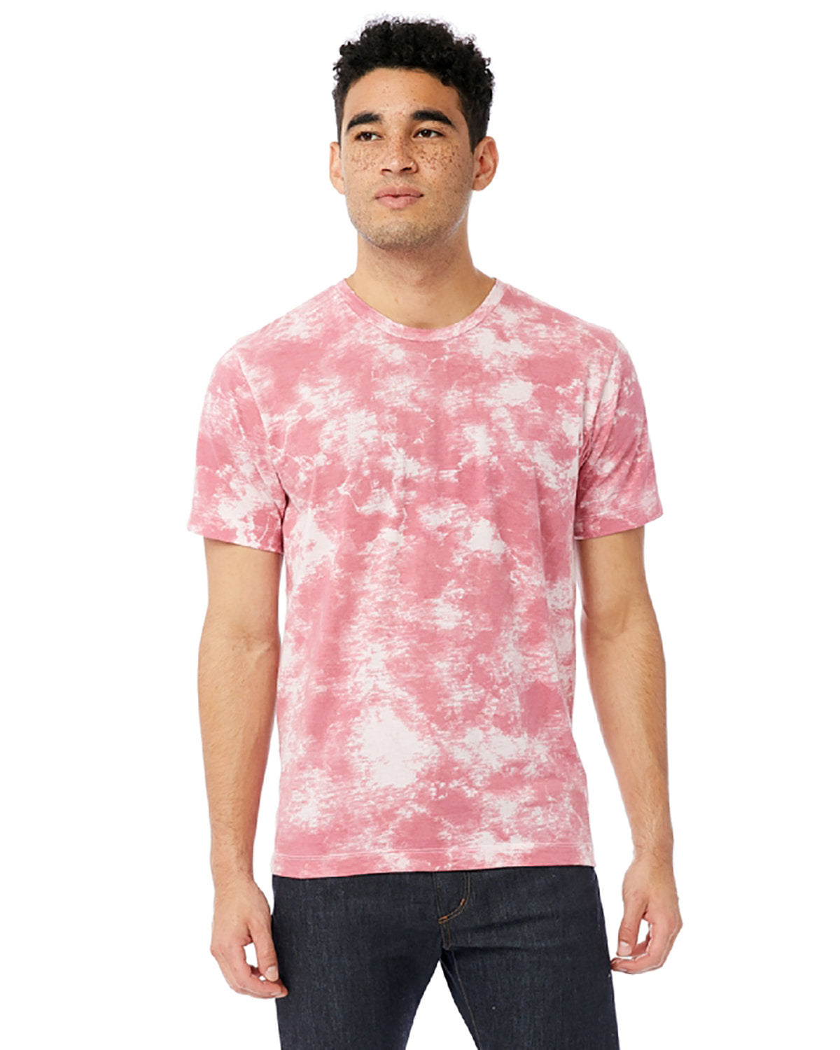 Unisex Tie-Die Tee - Red