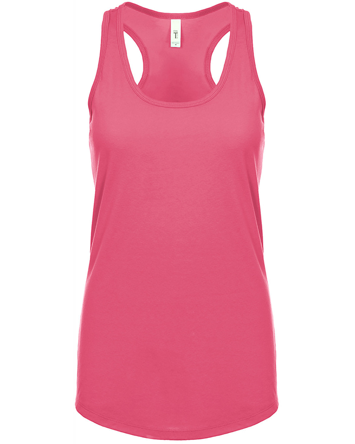 Ladies' Ideal Racerback Tank - Hot Pink