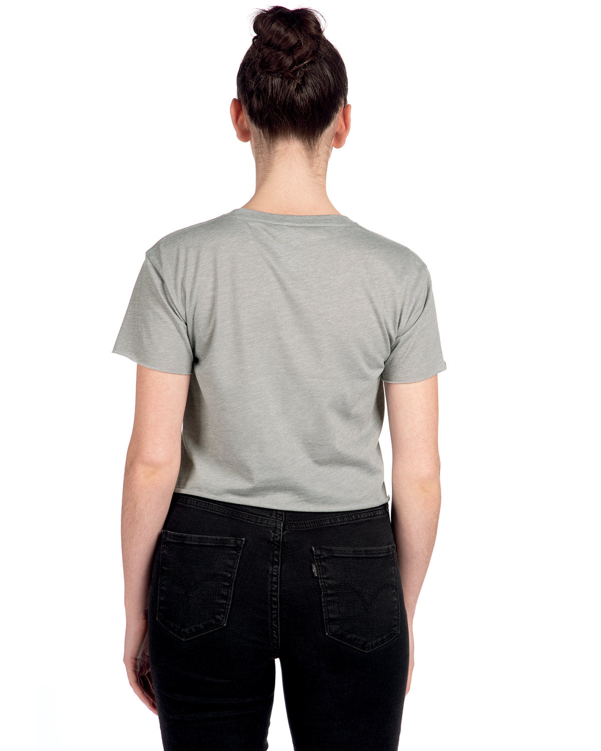 Cropped Tee - Athletic Heather